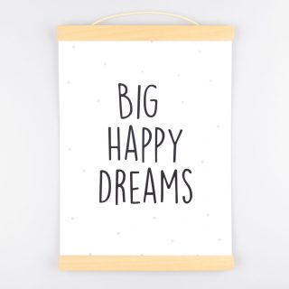 Poster Big Happy Dreams - Krúskes.nl (2)