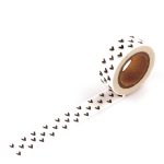 Masking Tape - Hartjes - Zwart Wit