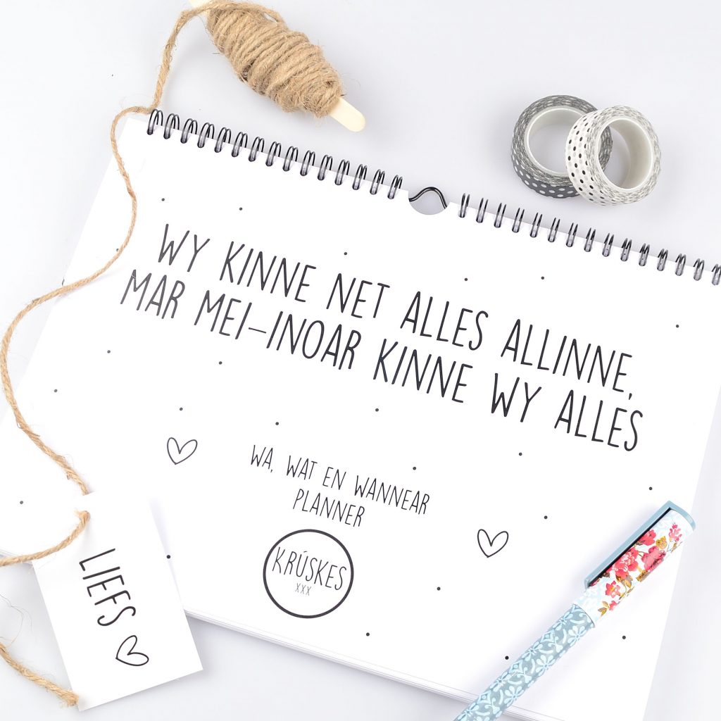 Wa, Wat en Wannear Planner - Friese Familieplanner - Krúskes.nl (4)