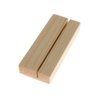 Handgemaakte Kaartenhouder van Hout - Staand model A6 - Krúskes.nl