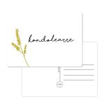 Kaart Kondolearre - Goudfolie - A6