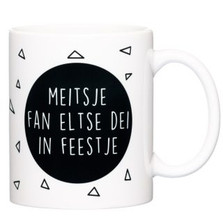 Mok - Eltse Dei In Feestje - Zwartwit - kruskes (1)