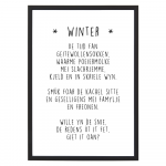 Poster Winter - A4