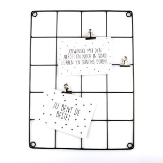 Kaartenrek zwart - 29 x 39 cm - Krúskes.nl (4)