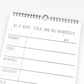Friese quote ophangbare weekplanner met Friese quotes - Krúskes.nl (4)