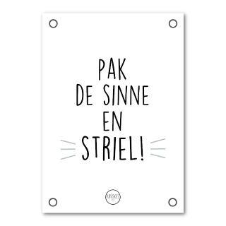 Poster Pak de Sinne en Striel - Krúskes