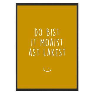 Poster - Ast lakest - Lijst - Krúskes