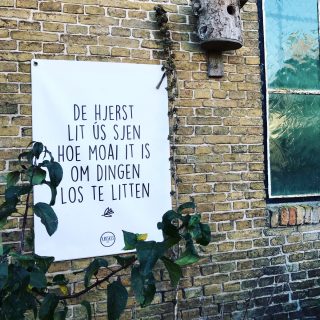 Tuinposter Hjerst Foto