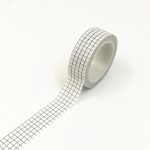 Masking Tape - Ruitjes - Wit