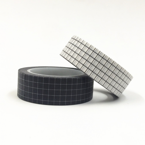 Masking Tape Dunne Strepen Zwart/wit Kopen? Krúskes.nl