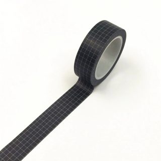 Masking Tape Zwart ruitjes