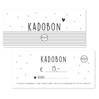Kadobon Krúskes 15 euro