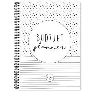 Friese budgetplanner – A5 – Zwart/wit Invulboeken