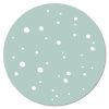Muurcirkel Dots lichtblauw 20 cm Krúskes