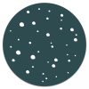 Muurcirkel Dots Donkerblauw 20 cm Krúskes