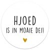 Buiten Muurcirkel Hjoed is in Moaie Dei Wit Krúskes 30 cm
