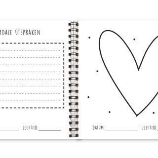 Binnenwerk uitsprakenboekje Krúskes Moaie útspraken