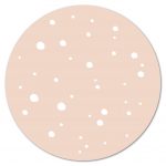 Muurcirkel Dots Blush - 20 cm