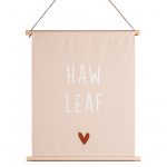 Friese Textielposter - Haw leaf
