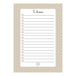 Fries Notitieblok 'Te Dwaan' - Beige - A5