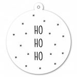 Kerstboomhanger - Ho ho ho