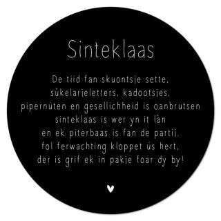Muurcirkel Sinteklaas – 30 cm Kadotips