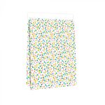 Blokbodemzakken - Confetti - 5 stuks - 17 x 10 x 25 cm