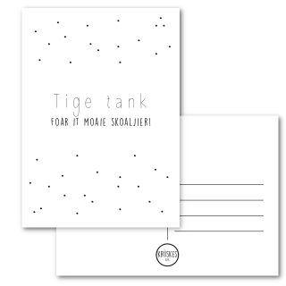 Kaart Tige Tank Juf – A6 Alle kaarten