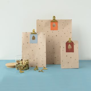 Alternative view of Sint Cadeaulabel Set - Mijter Goud