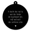 Kerstboomhanger - It docht der net ta