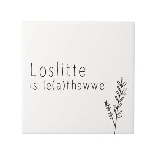 Tegeltje Loslitte is le(a)fhawwe Kadotips