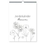 Friese Verjaardagskalender - Blommen