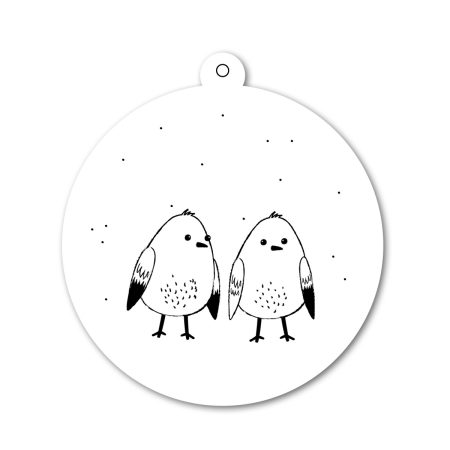 Kerstboomhanger – Vogeltjes Kadotips
