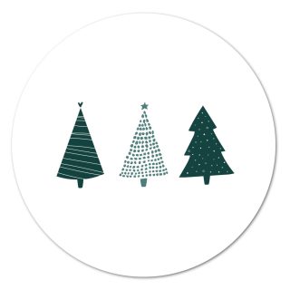 Muurcirkel – Kerstboompjes 20 cm Kadotips
