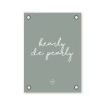 Friese Mini Tuinposter - Hearly de Pearly