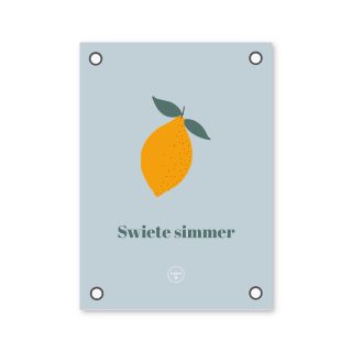 Friese Mini Tuinposter – Swiete Simmer Alles voor buiten