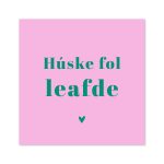 Tegeltje Húske fol leafde roze - Forex