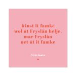 Tegeltje Frysk famke - Forex