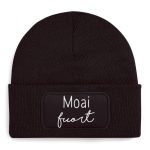 Muts 'Moai fuort' - Zwart