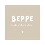 Bordje Beppe is de alderleafste