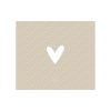 Inductiebeschermer - Hartje Beige - 60 x 52 cm