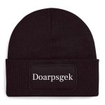 Muts 'Doarpsgek' - Zwart