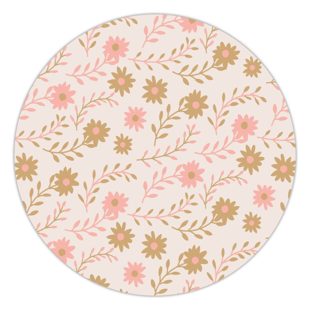 Buiten Muurcirkel Bloemetjes – 20 cm Alles van Kruskes