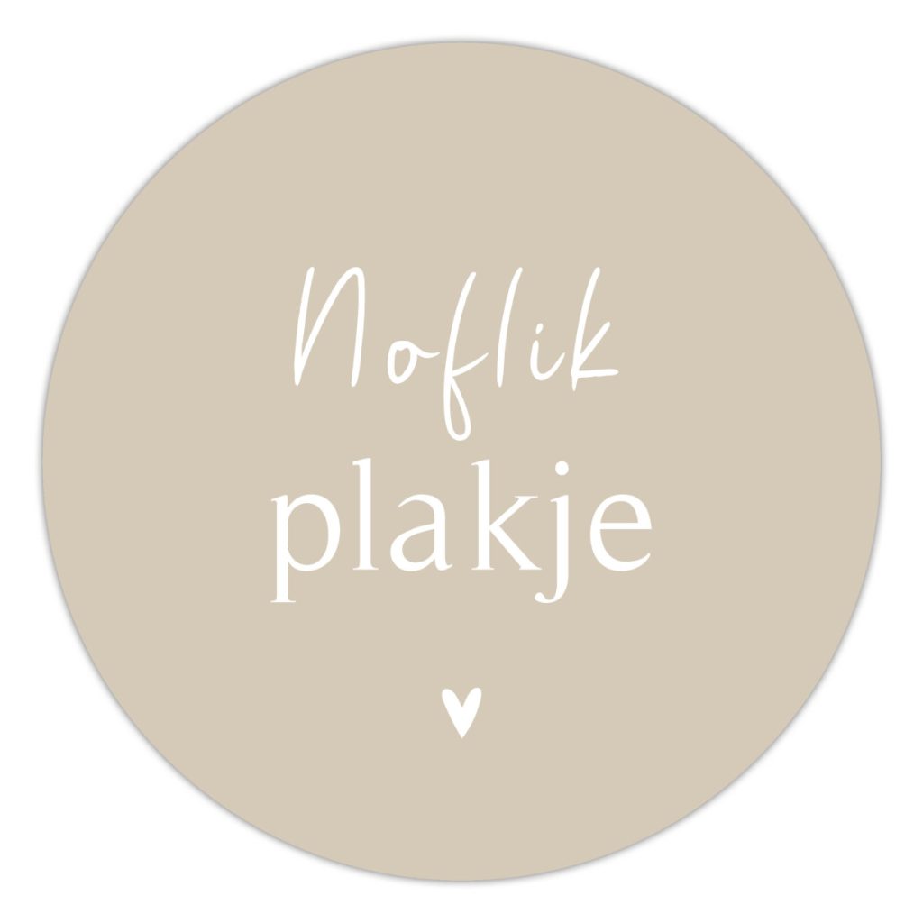 Buiten Muurcirkel Noflik plakje – 20 cm Alles van Kruskes