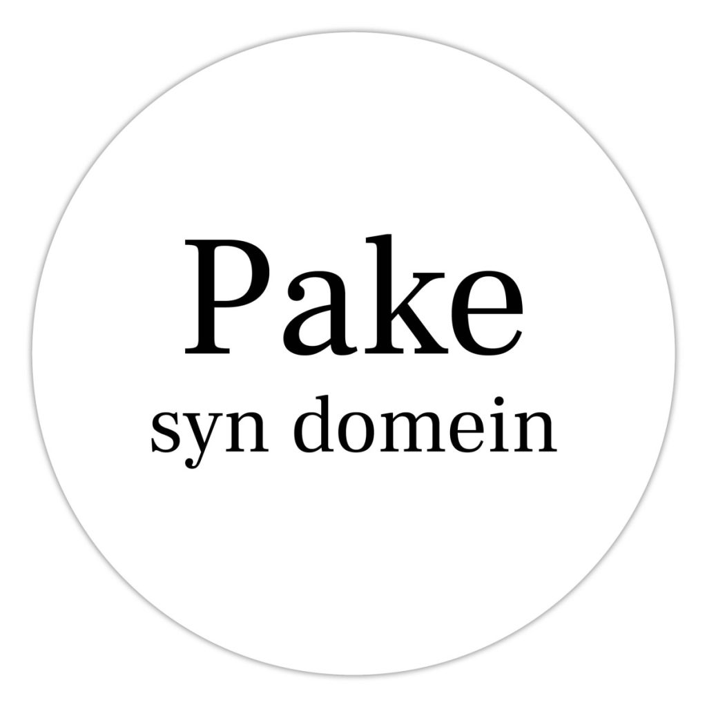 Buiten Muurcirkel Pake syn domein – 20 cm Alles van Kruskes
