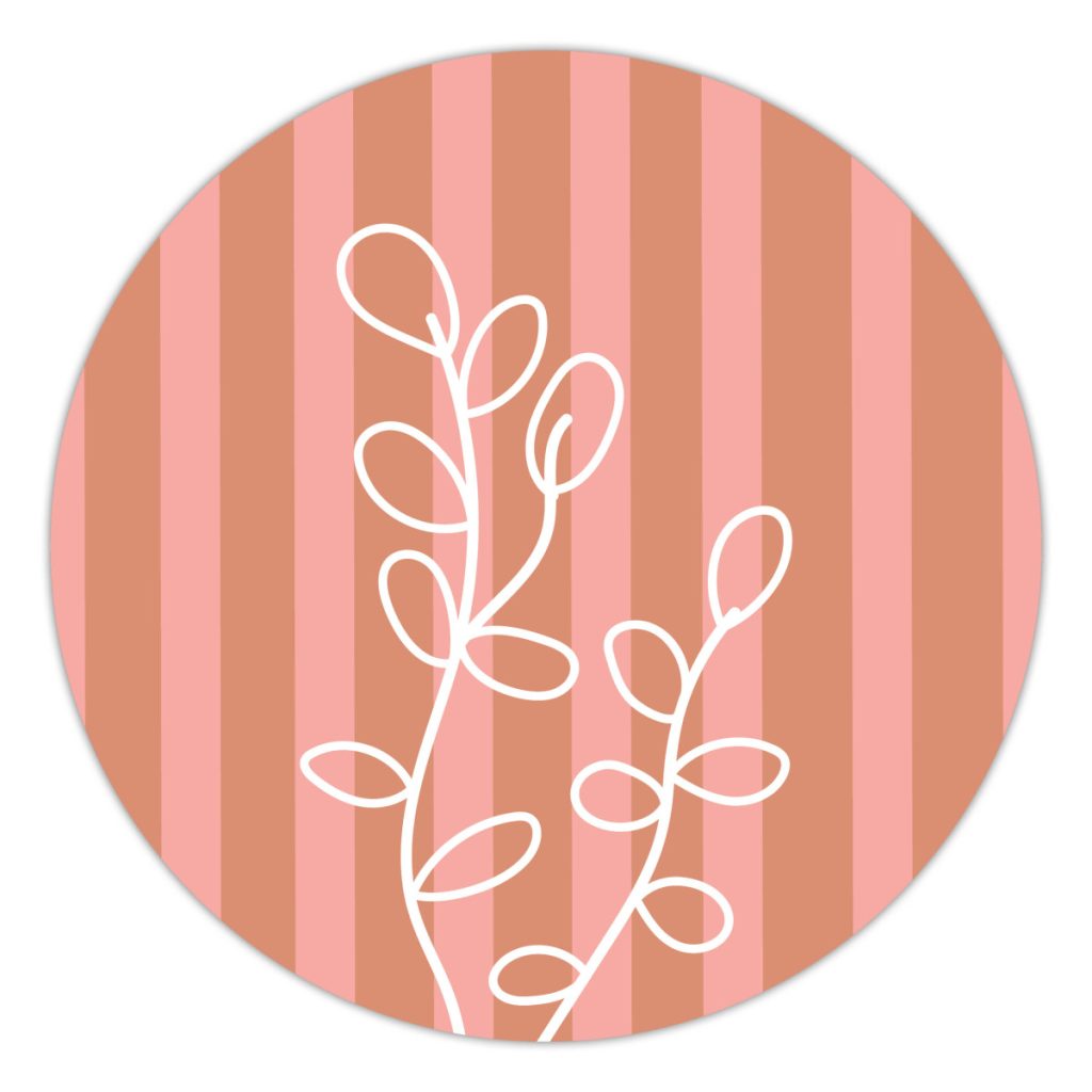 Buiten Muurcirkel Plant Gestreept – 20 cm Alles van Kruskes