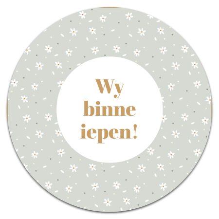 Buiten muurcirkel - Iepen! - 20 cm
