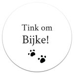 Buiten muurcirkel - Tink om de hûn - 20 cm