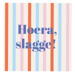 Tegeltje XL 20x20 cm - Slagge!