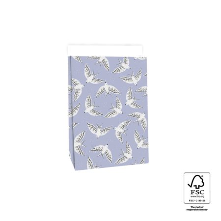 Blokbodemzakken - Vogels - 5 stuks - 17 x 10 x 25 cm